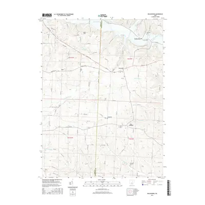 2016 Map of Walhonding, 2016 Print