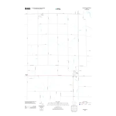 2013 Map of Walker, 2013 Print