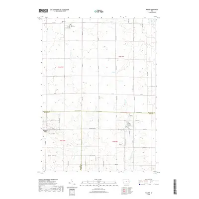 2018 Map of Walker, 2018 Print