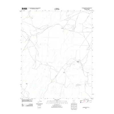2011 Map of Walker Butte, 2011 Print