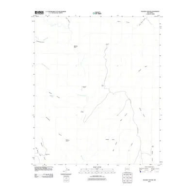 2010 Map of Walker Canyon, 2010 Print