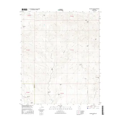2017 Map of Walker Canyon, 2017 Print