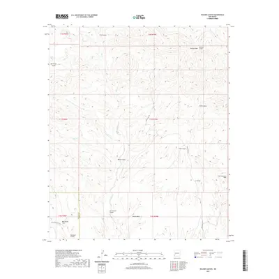 2020 Map of Walker Canyon, 2020 Print
