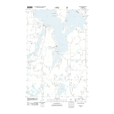2011 Map of Walker, 2011 Print