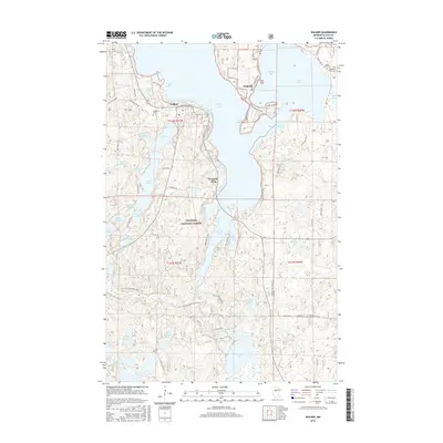 2016 Map of Walker, 2016 Print