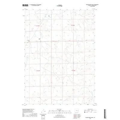 2017 Map of Walker Creek School, 2017 Print