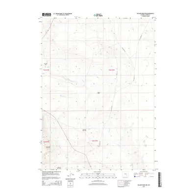 2015 Map of Walker Draw NW, 2015 Print