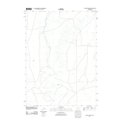 2012 Map of Walker Draw SE, 2012 Print