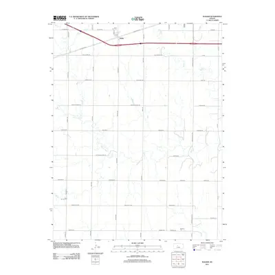 2012 Map of Walker, 2012 Print