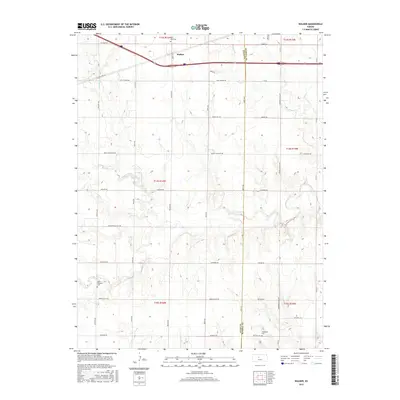 2015 Map of Walker, 2015 Print