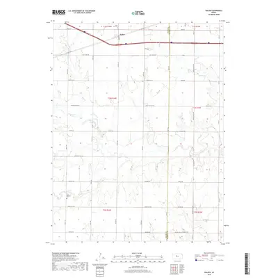 2018 Map of Walker, 2018 Print