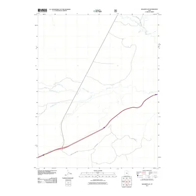 2011 Map of Walker Flat, 2011 Print