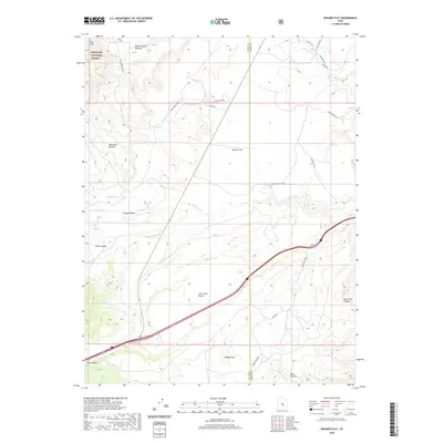 2020 Map of Walker Flat, 2020 Print