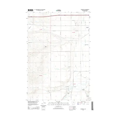 2014 Map of Walker Hill, 2014 Print