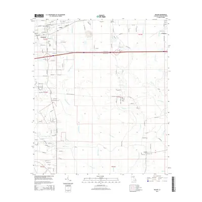 2015 Map of Walker, 2015 Print