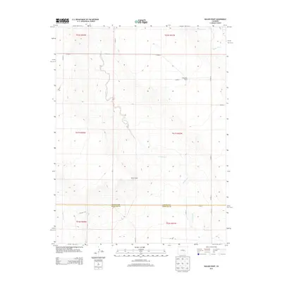 2013 Map of Walker Point, 2013 Print