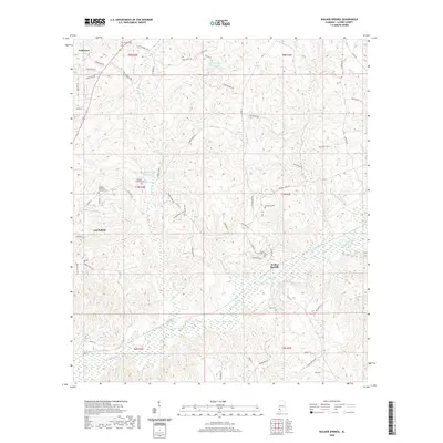 2020 Map of Walker Springs, 2020 Print
