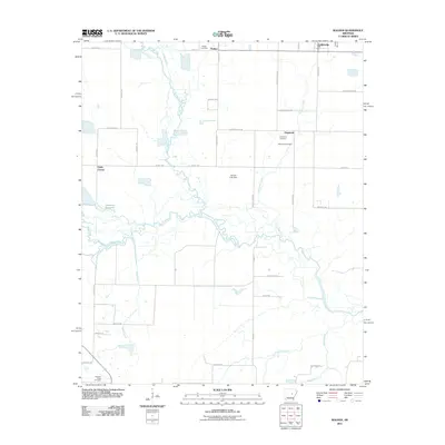 2011 Map of Walker, 2011 Print