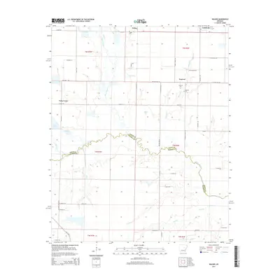 2014 Map of Walker, 2014 Print