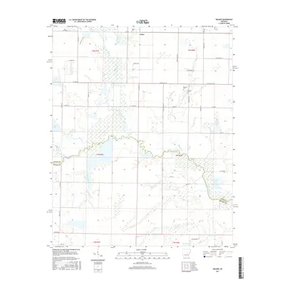 2017 Map of Walker, 2017 Print