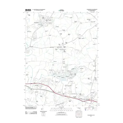 2011 Map of Walkersville, 2011 Print