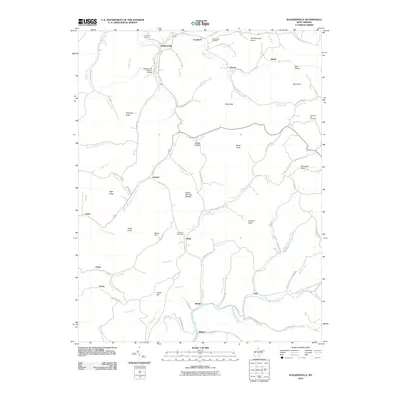 2010 Map of Walkersville, 2010 Print