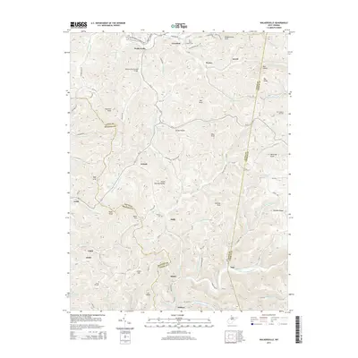 2014 Map of Walkersville, 2014 Print