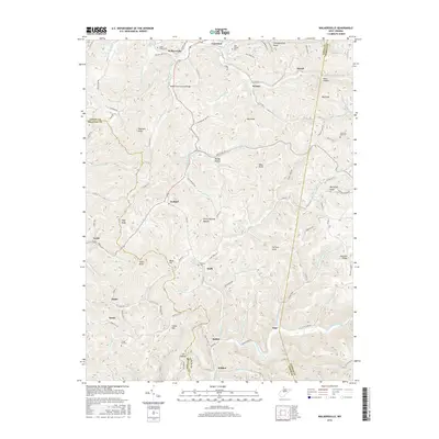 2016 Map of Walkersville, 2016 Print