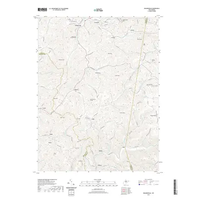 2019 Map of Walkersville, 2019 Print