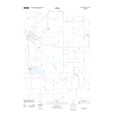 2013 Map of Walkerton, 2013 Print