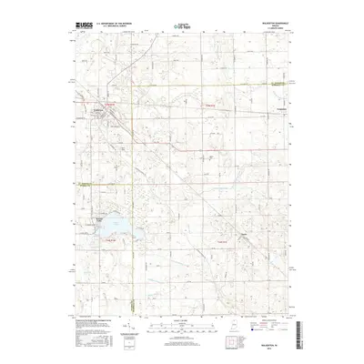 2016 Map of Walkerton, 2016 Print