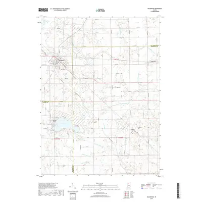 2019 Map of Walkerton, 2019 Print