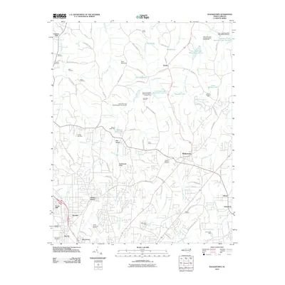 2010 Map of Walkertown, 2010 Print