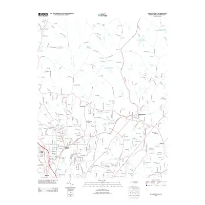 2013 Map of Walkertown, 2013 Print