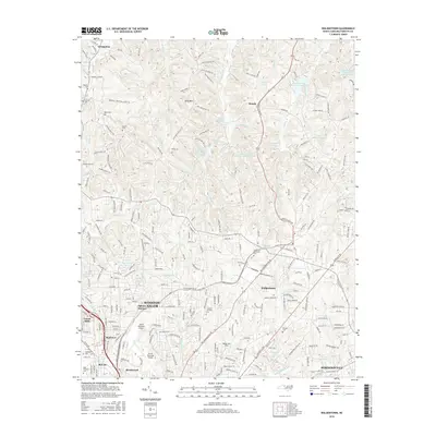 2016 Map of Walkertown, 2016 Print