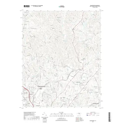 2019 Map of Walkertown, 2019 Print