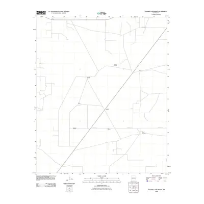 2010 Map of Walking Cane Ranch, 2010 Print