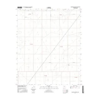 2017 Map of Walking Cane Ranch, 2017 Print