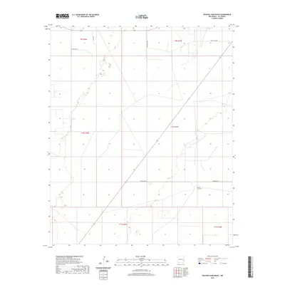 2020 Map of Walking Cane Ranch, 2020 Print