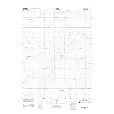 2013 Map of Walks Camp Park, 2013 Print