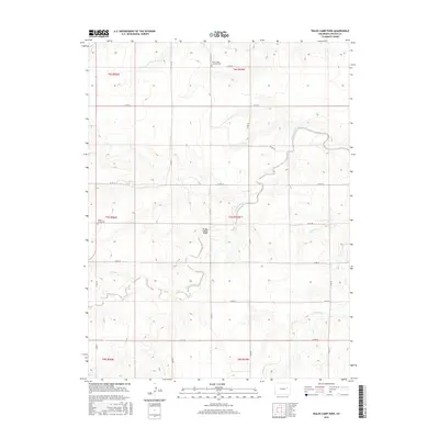 2016 Map of Walks Camp Park, 2016 Print