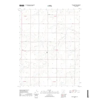 2019 Map of Walks Camp Park, 2019 Print