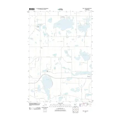 2010 Map of Wall Lake, 2010 Print