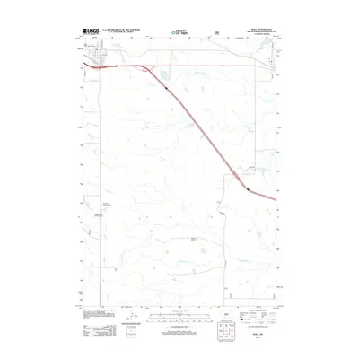 2012 Map of Wall, 2012 Print