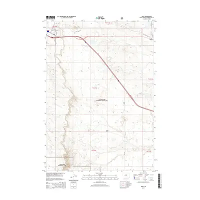 2015 Map of Wall, 2015 Print