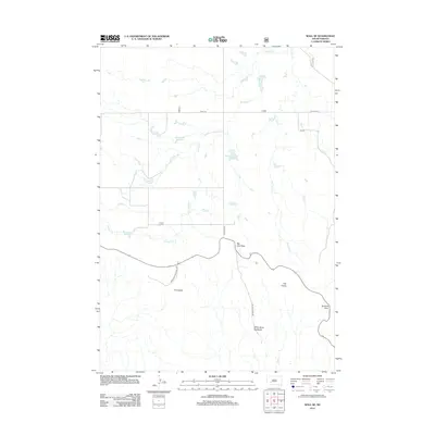 2012 Map of Wall SE, 2012 Print