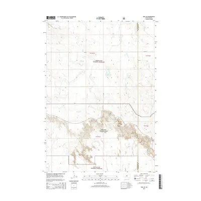 2015 Map of Wall SE, 2015 Print