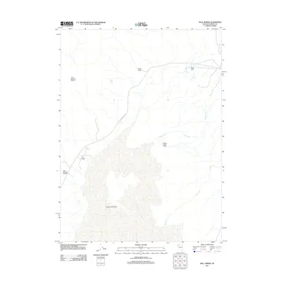 2011 Map of Wall Spring, 2011 Print