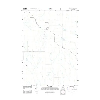 2012 Map of Wall SW, 2012 Print