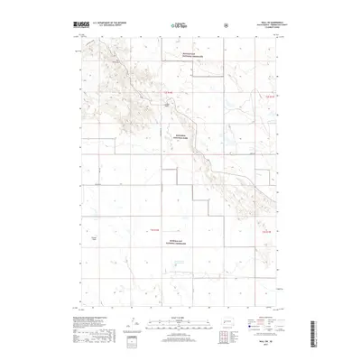 2017 Map of Wall SW, 2017 Print